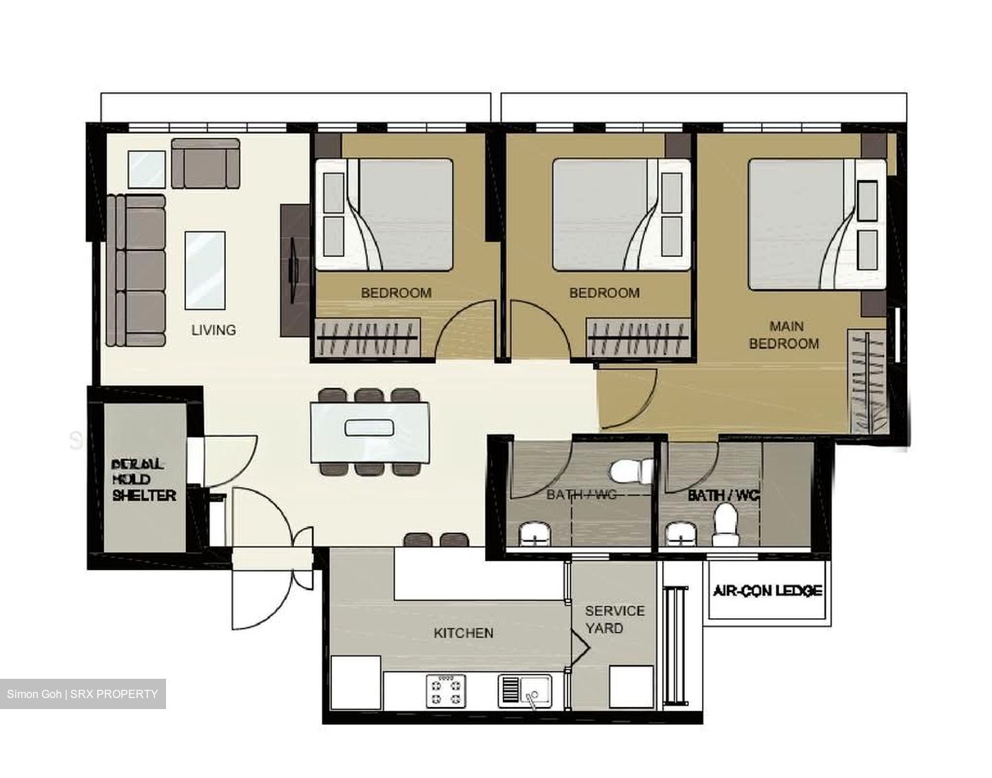 Blk 25A Saint George's Towers (Kallang/Whampoa), HDB 4 Rooms #601143281